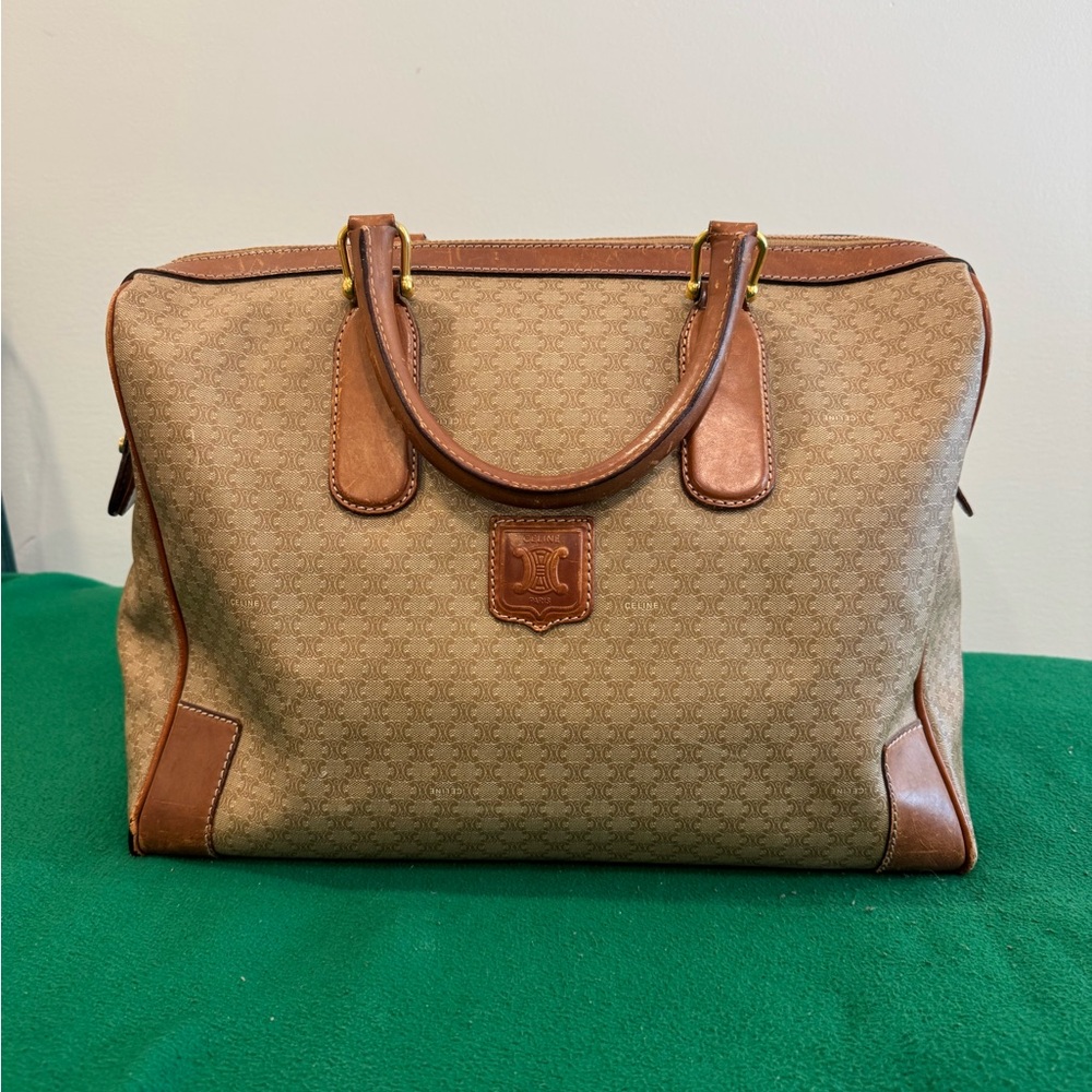 Celine Macadam Boston Bag